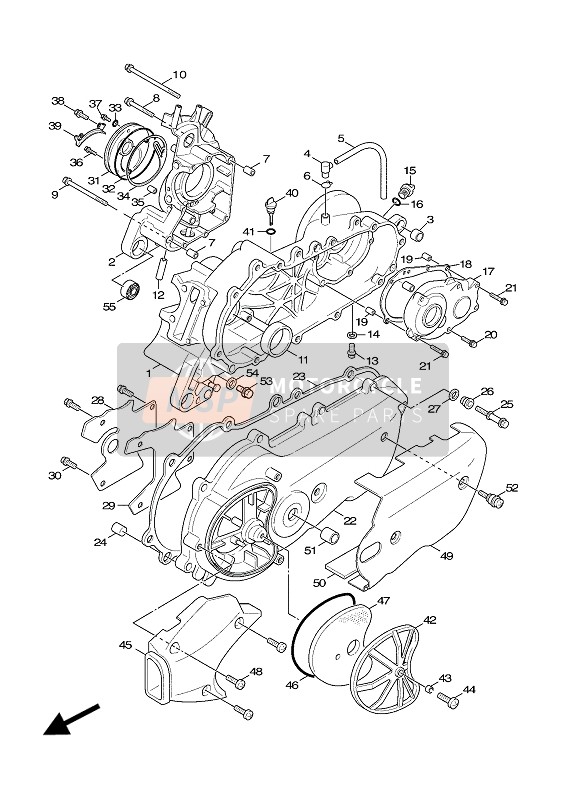 936102080000, Pin,  Dowel, Yamaha, 0